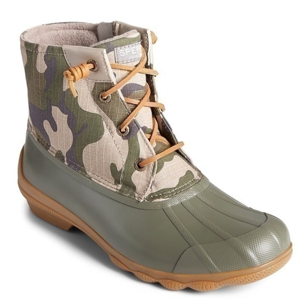 NEW SPERRY SYREN GULF DUCK BOOTS SIZE 5.5